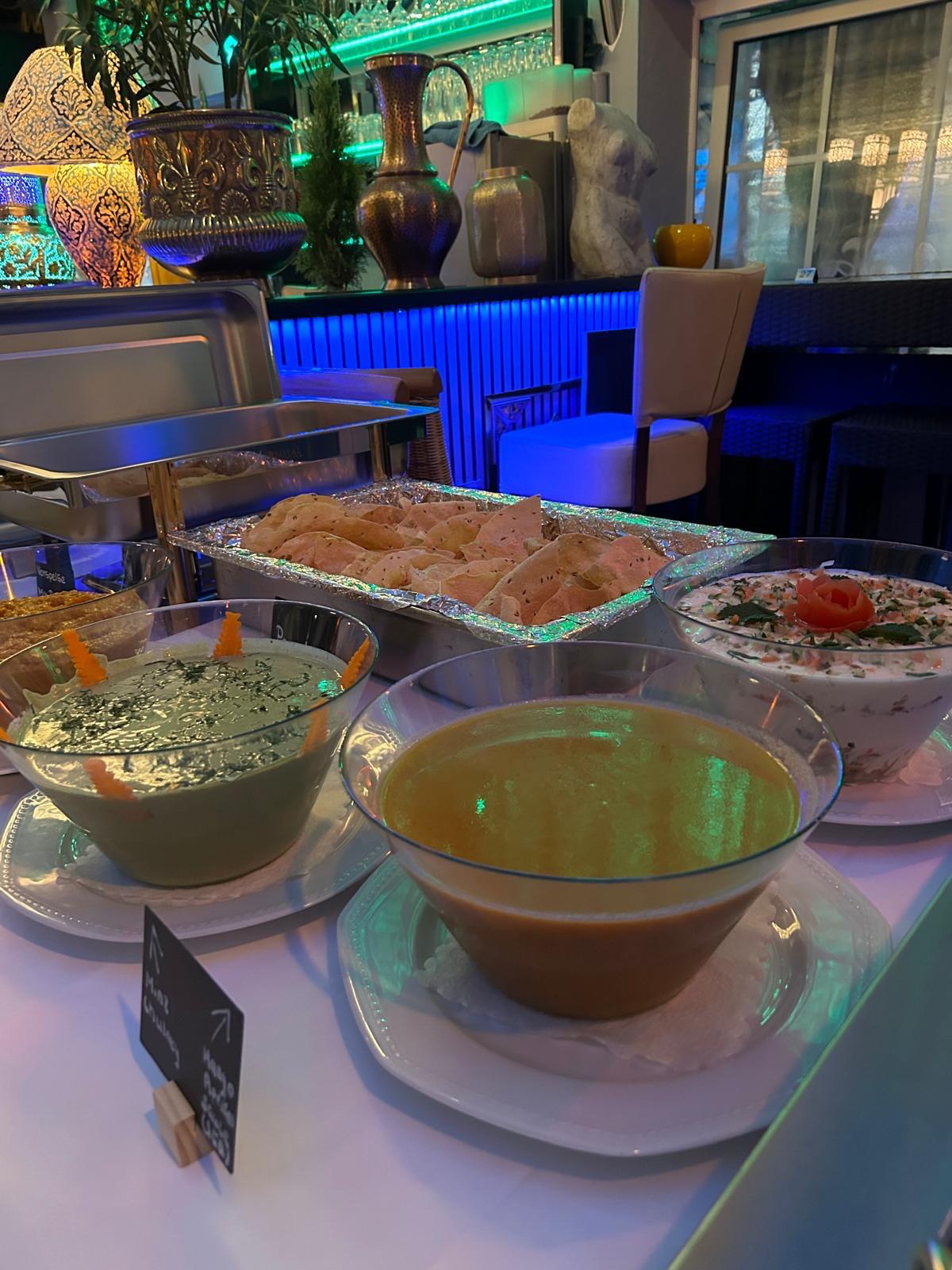 Buffet der Eröffnung